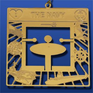 Navy Photo Frame